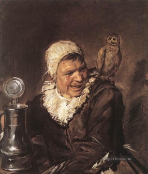 フランス・ハルス Painting - マル・バッベの肖像画 オランダ黄金時代のフランス・ハルス